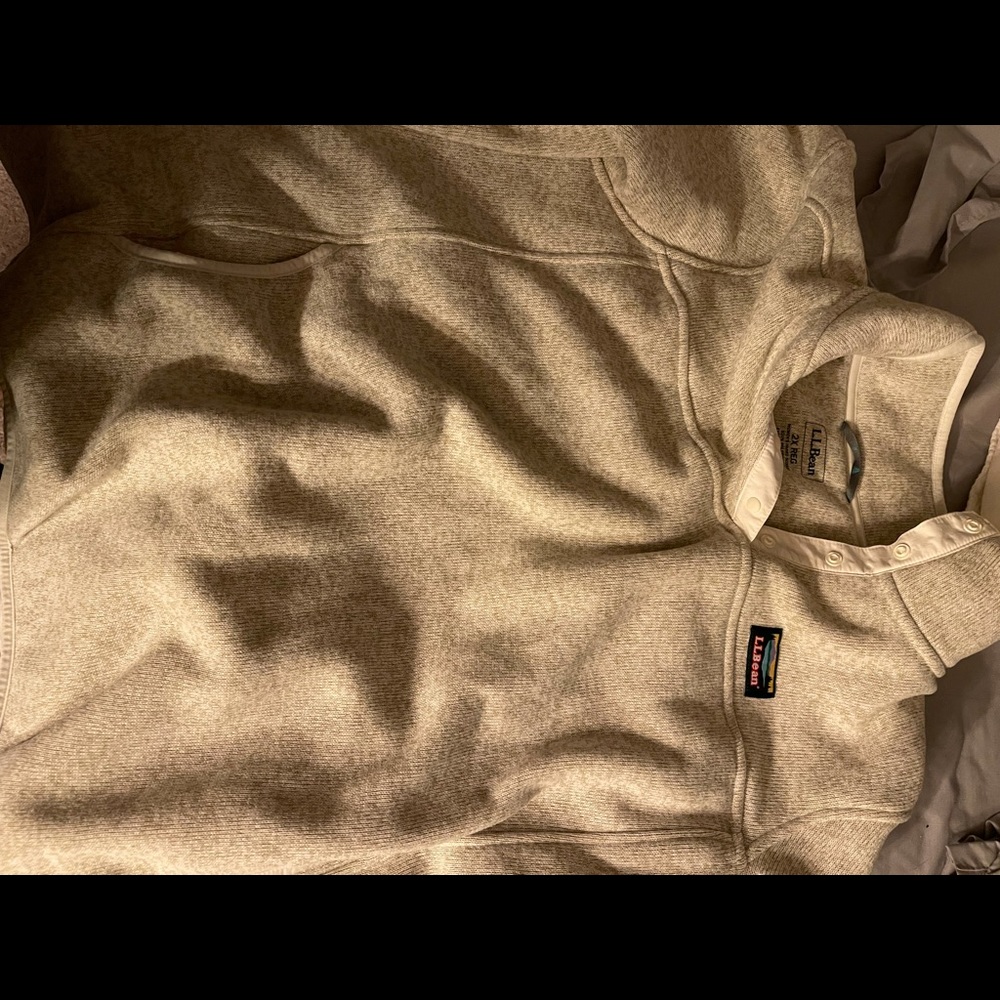 LL Bean plus size fleece
